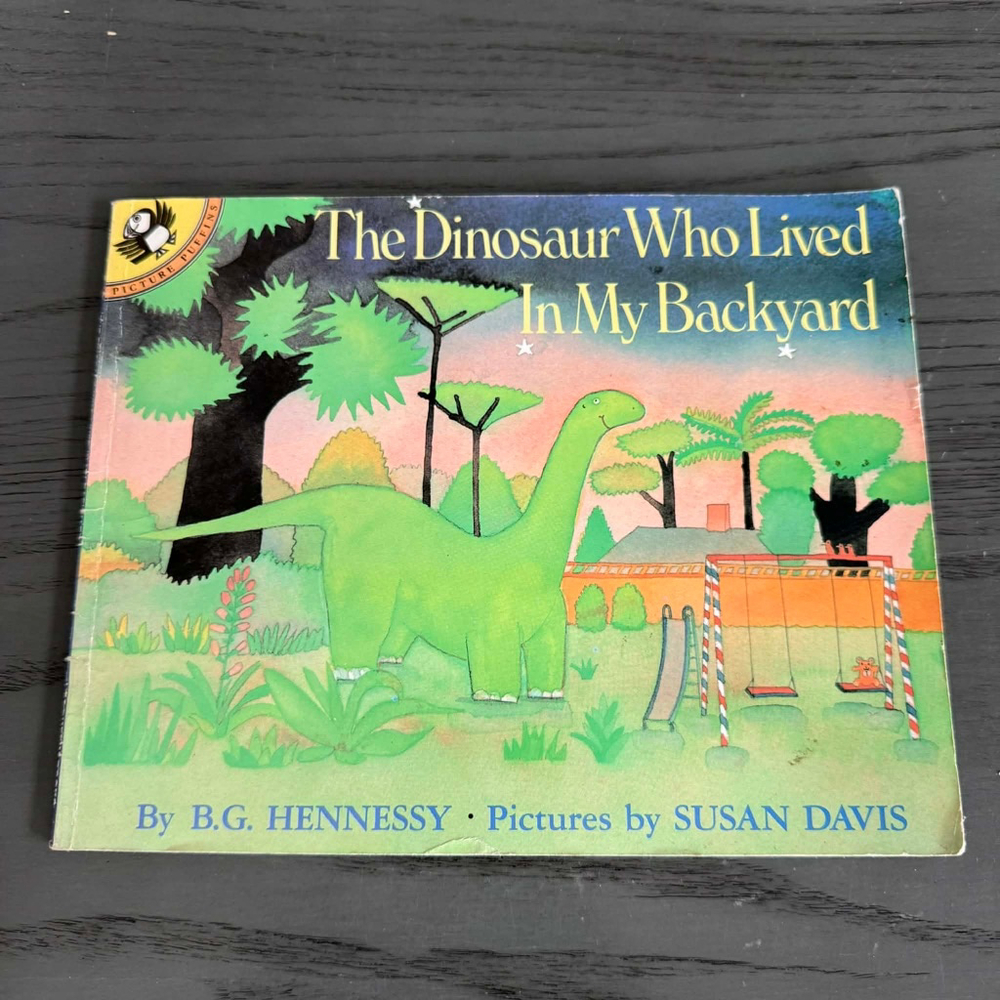 Puffin Books The Dinosaur Who Lived In My Backyard One Size Green Blue